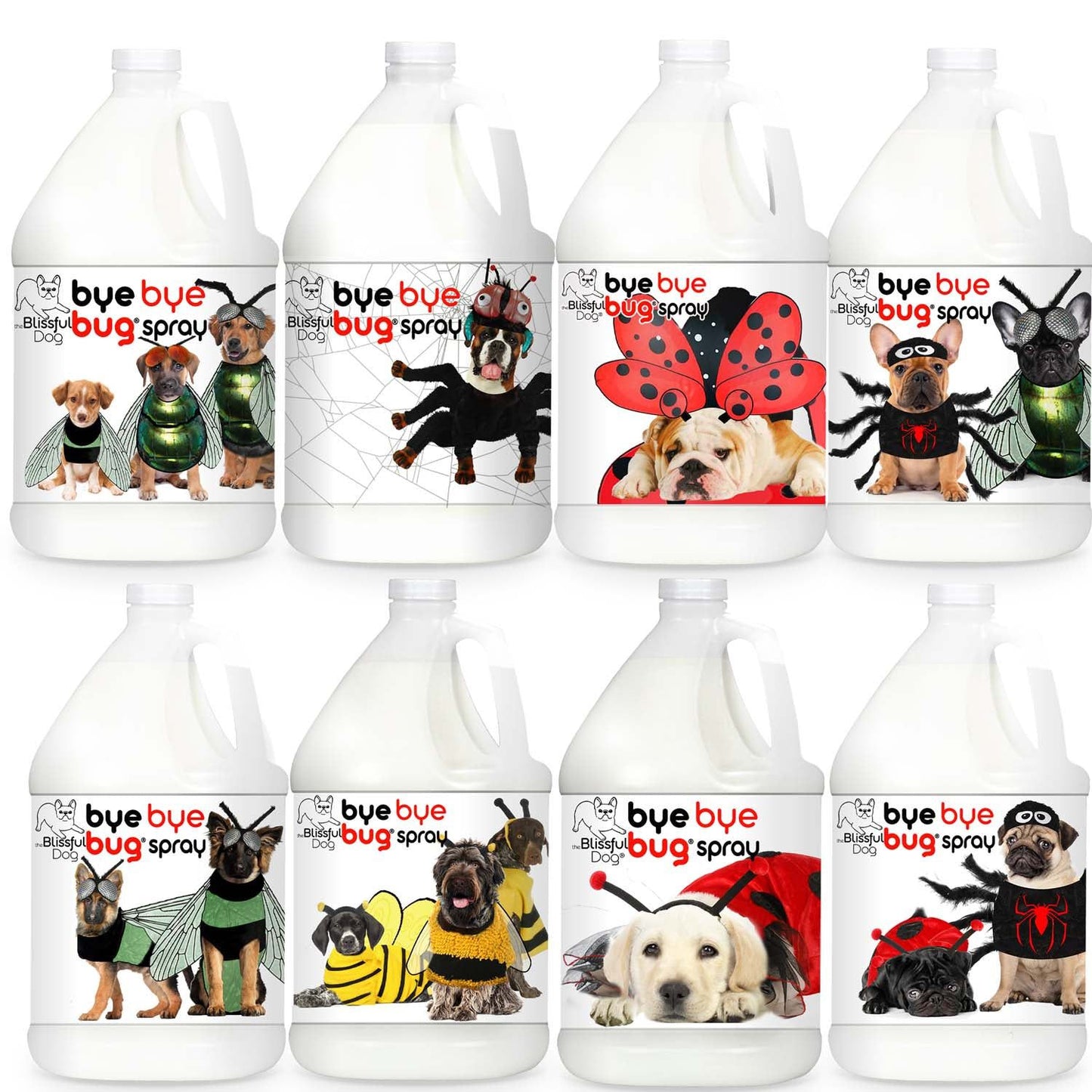 Bye Bye Bug™ Natural Dog Bug Spray by The Blissful Dog – DEET-Free Insect Repellent