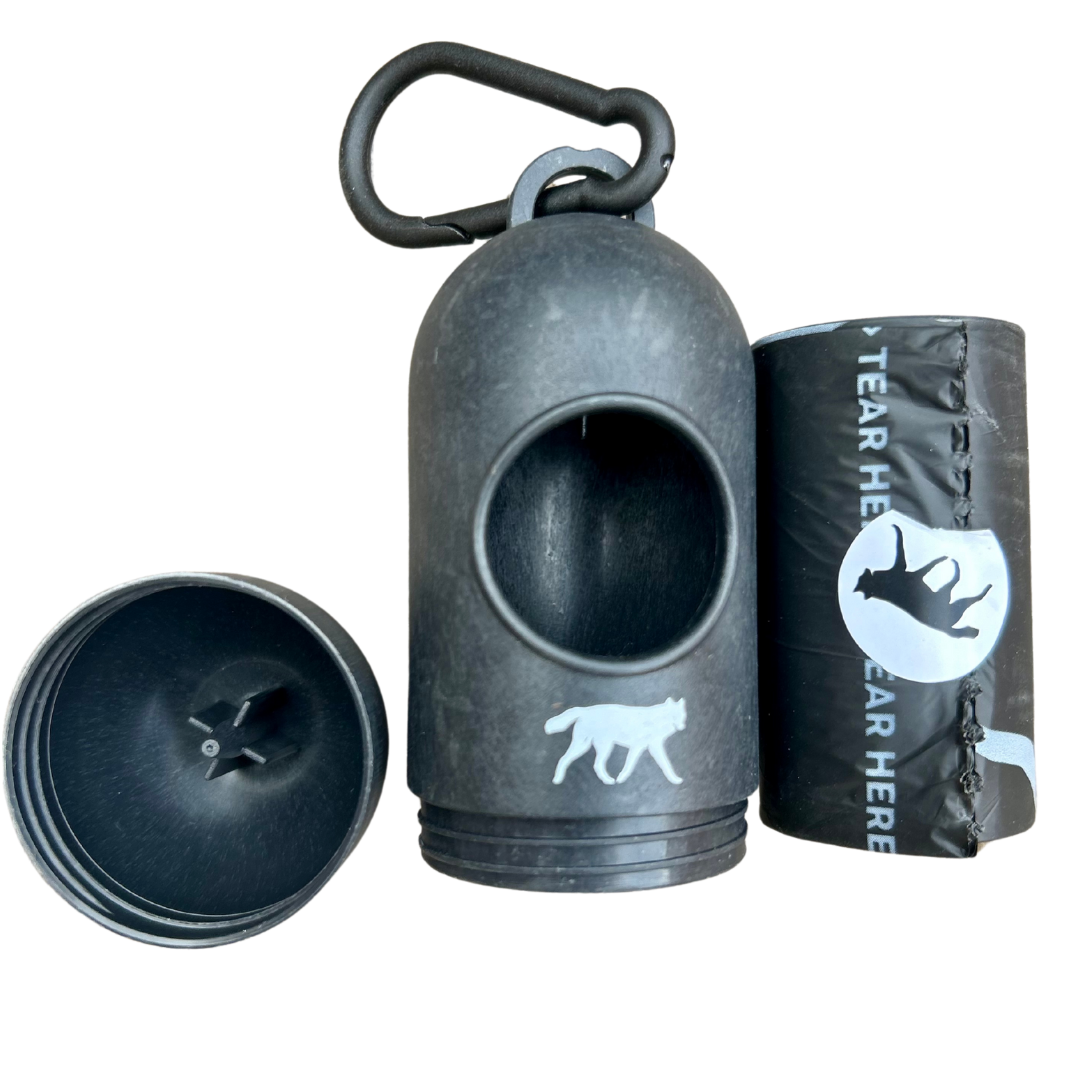 Compostable Dog Poop Bags + Bamboo Fiber Dispenser | TUV Austria Certified — rōmng