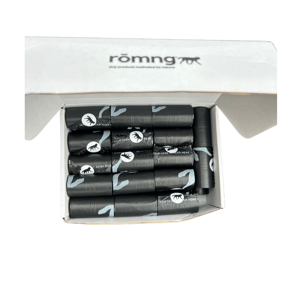 Compostable Plant-Based Dog Poop Bags | TUV Austria Certified — rōmng