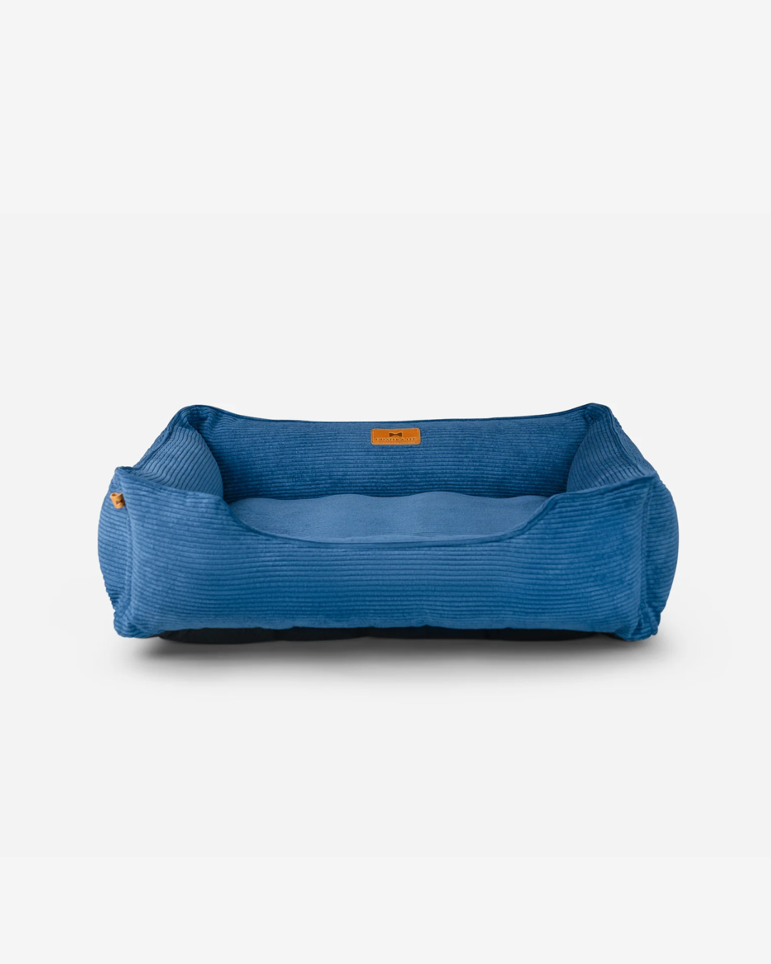 Chester & Lee Fancy Corduroy Sleeper Dog Bed – Blue