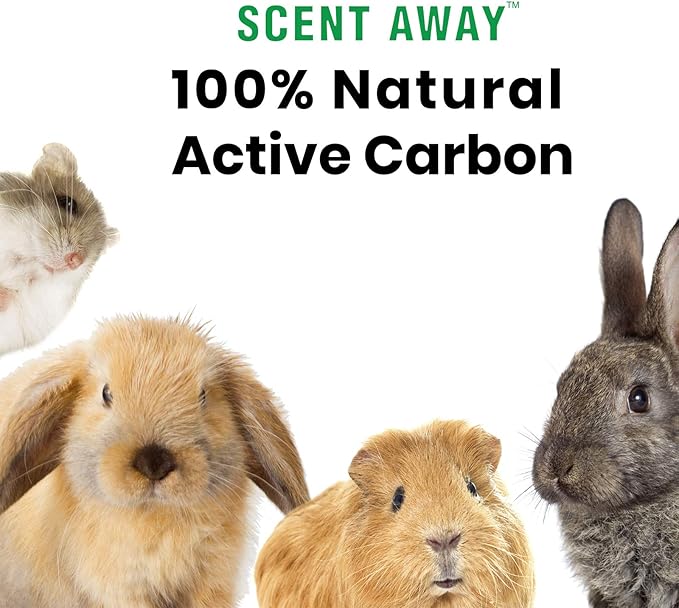 Scent Away Natural Small Animal Bedding Deodorizer, Fragrance-Free (4 LB)