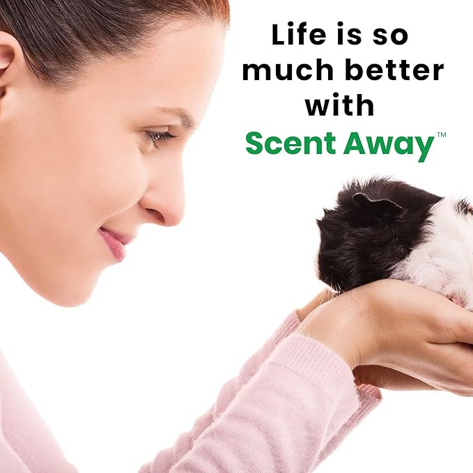 Scent Away Natural Small Animal Bedding Deodorizer, Fragrance-Free (4 LB)