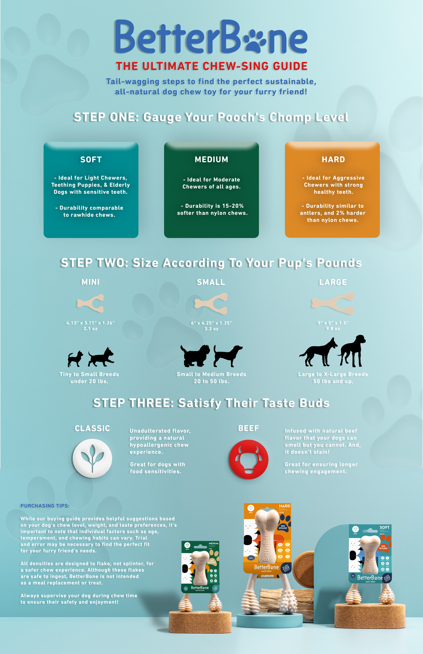 BetterBone LIGHT — Plant-Based Eco Dog Chew