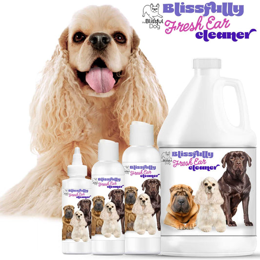 Blissfully Fresh™ Dog Ear Cleaner by The Blissful Dog – Natural Ear Cleaning Solution