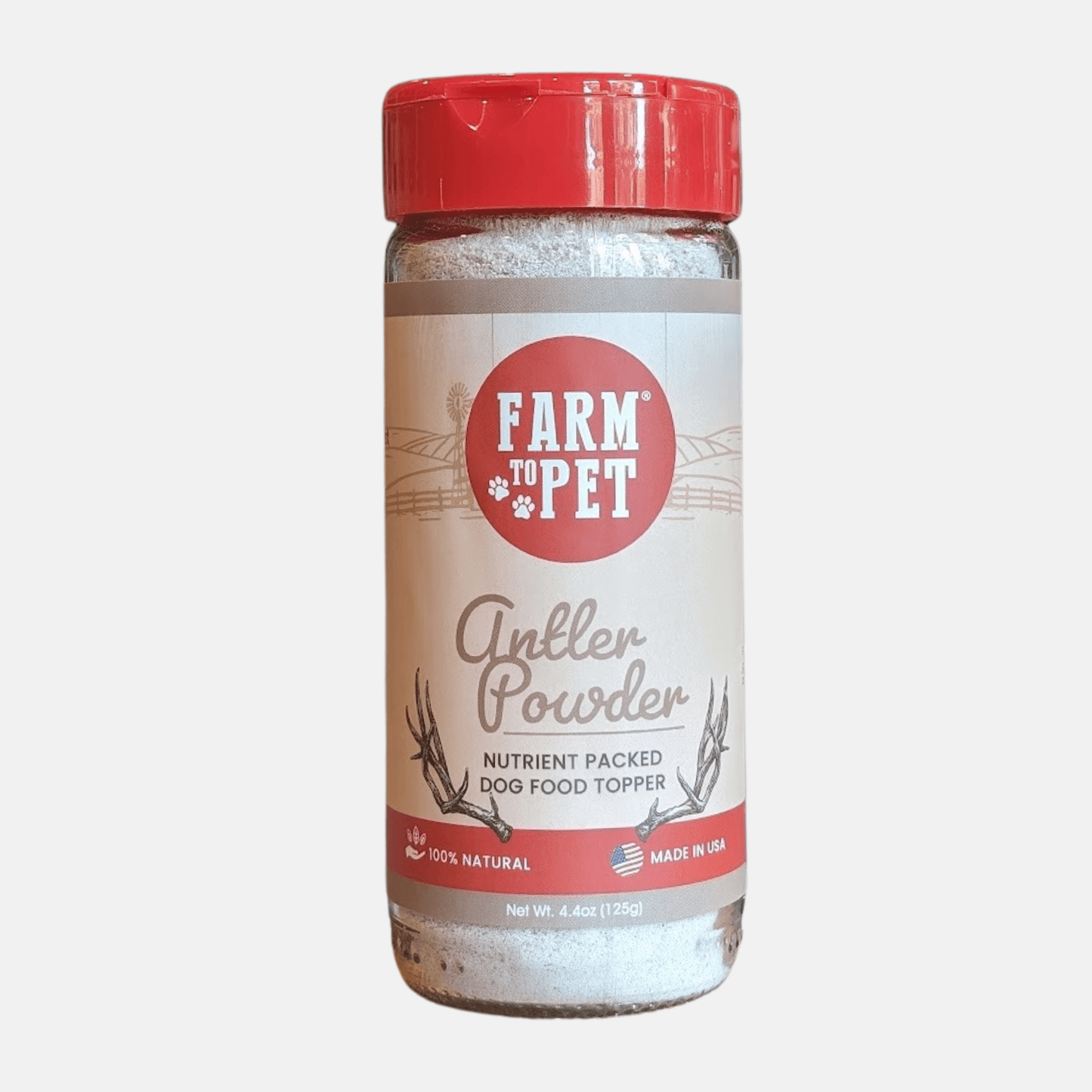 Elk Antler Powder Food Topper for Dogs & Cats