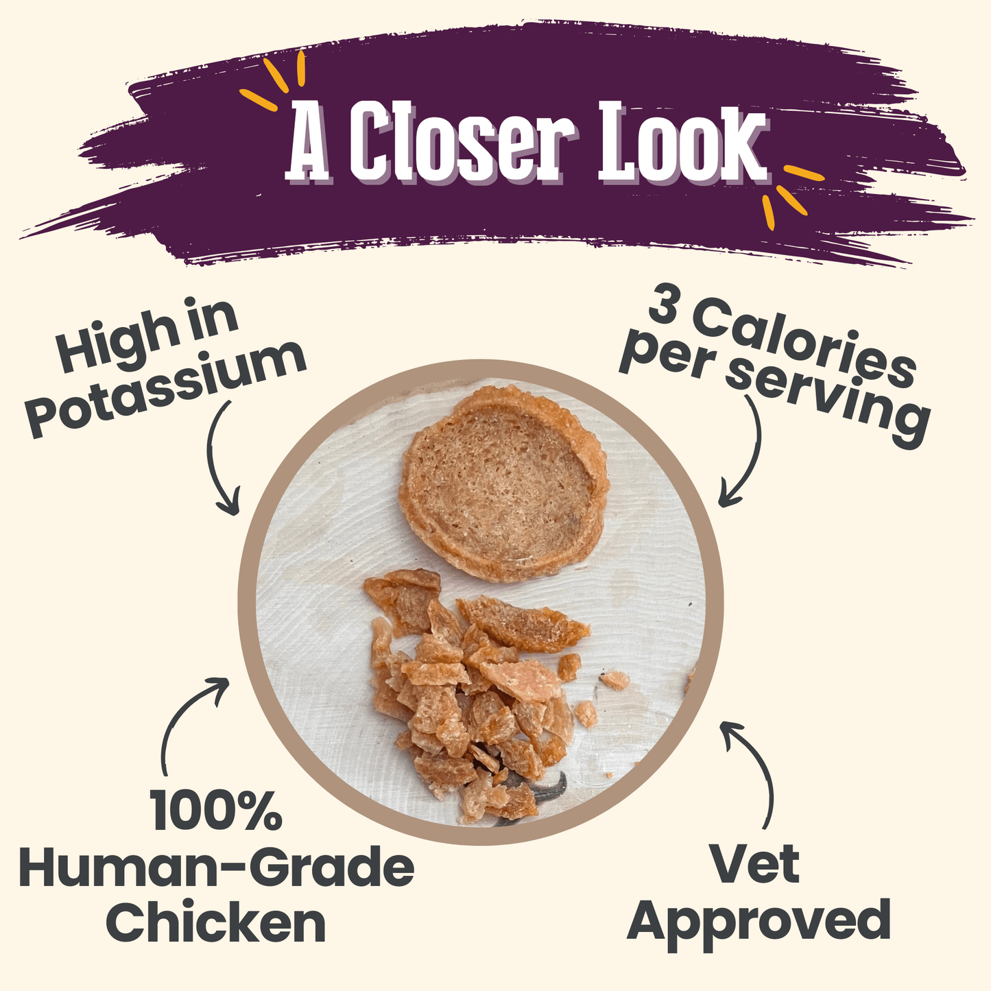 Chicken Crumbles for Cats | Single-Ingredient, Grain-Free Cat Treats