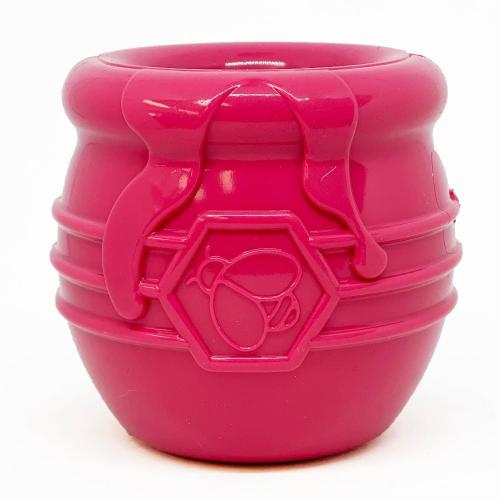 SodaPup Honey Pot Treat Dispenser & Enrichment Toy for Dogs | PUP-X Rubber | USA Made