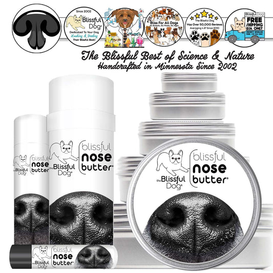Nose Butter® by The Blissful Dog – All-Natural Dog Dry Nose Treatment