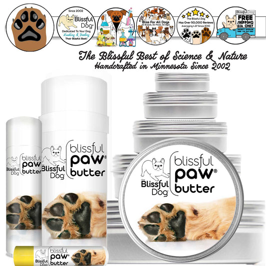 Blissful Paw® Butter by The Blissful Dog – All-Natural Paw Pad Moisturizer