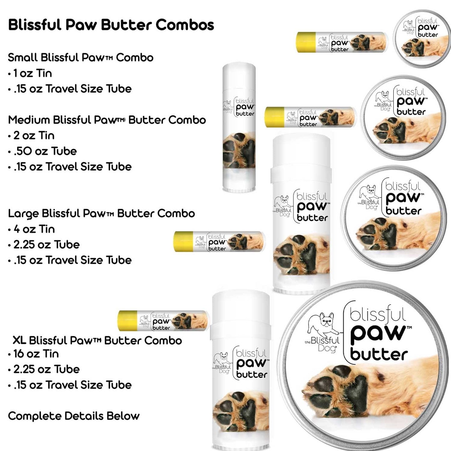 Blissful Paw® Butter by The Blissful Dog – All-Natural Paw Pad Moisturizer