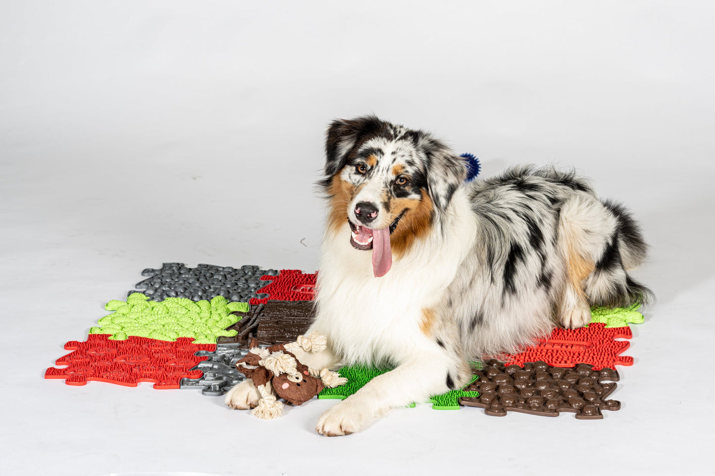 Muffik Pets Sensory Snuffle Set – 8-Piece Enrichment Play Mat for Dogs & Cats