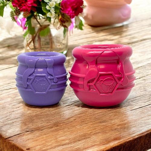 SodaPup Honey Pot Treat Dispenser & Enrichment Toy for Dogs | PUP-X Rubber | USA Made