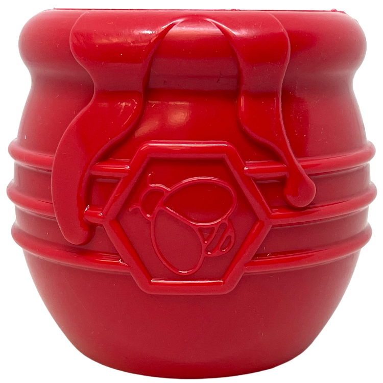SodaPup Honey Pot Treat Dispenser & Enrichment Toy for Dogs | PUP-X Rubber | USA Made