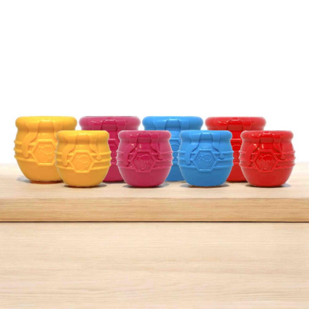 SodaPup Honey Pot Treat Dispenser & Enrichment Toy for Dogs | PUP-X Rubber | USA Made