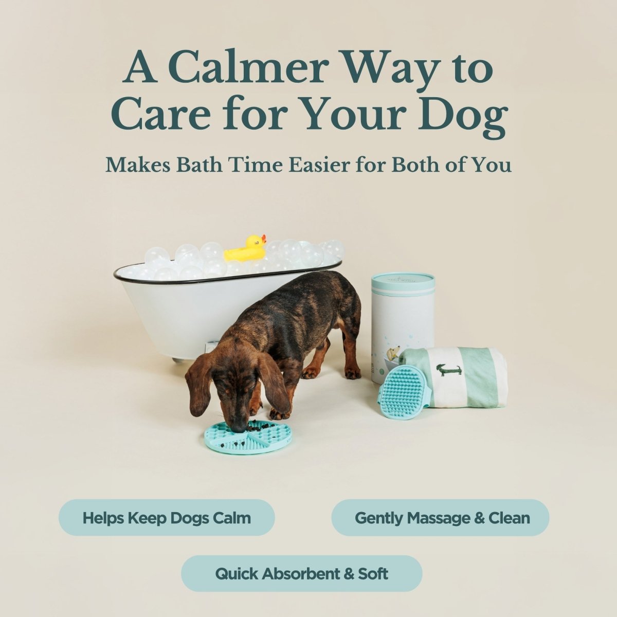 Bath Kit for Dogs – Grooming Set