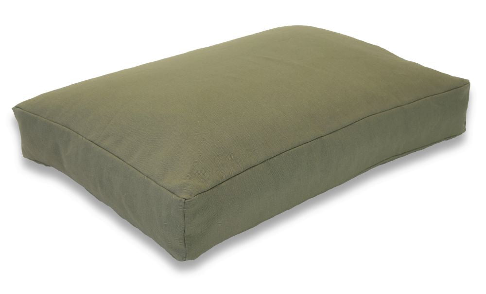 Premium Hemp Dog Bed — Organic Latex Foam Fill