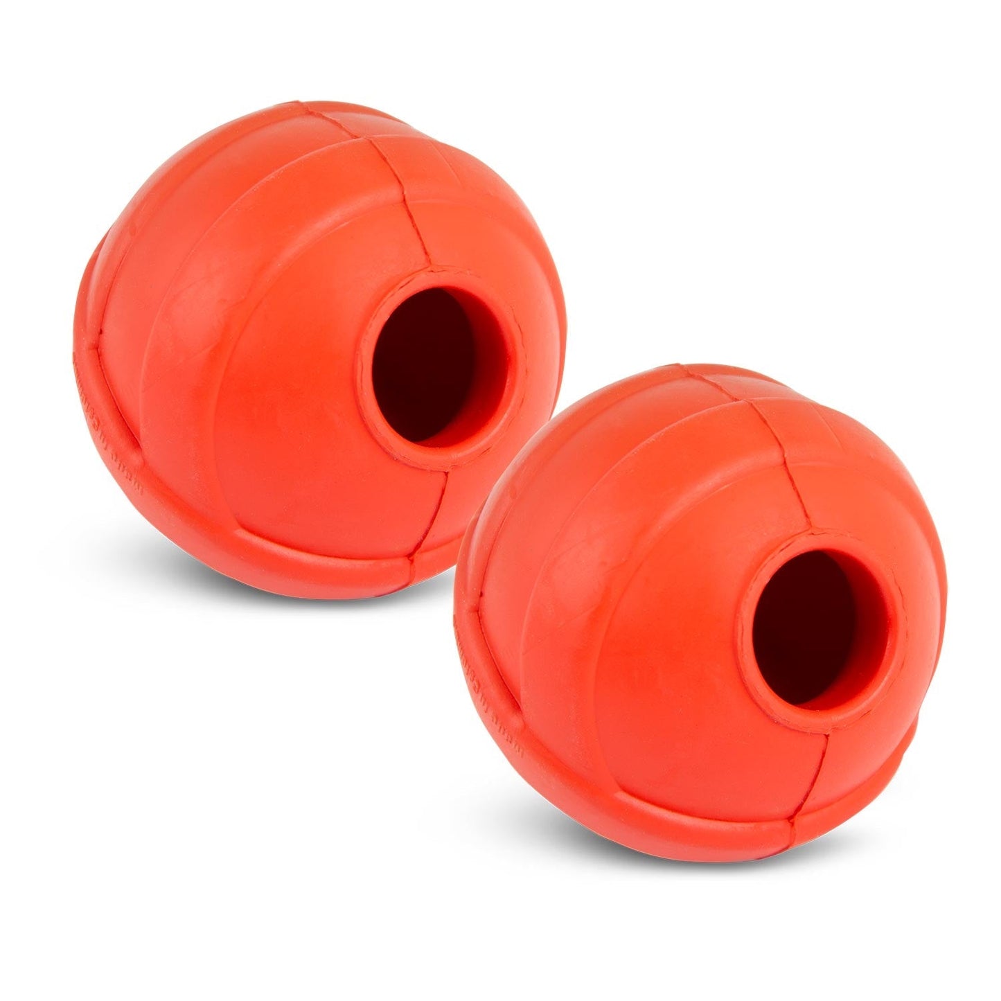 Jeffers Red Orbits Ball – Natural Rubber Treat Dispensing Dog Toy