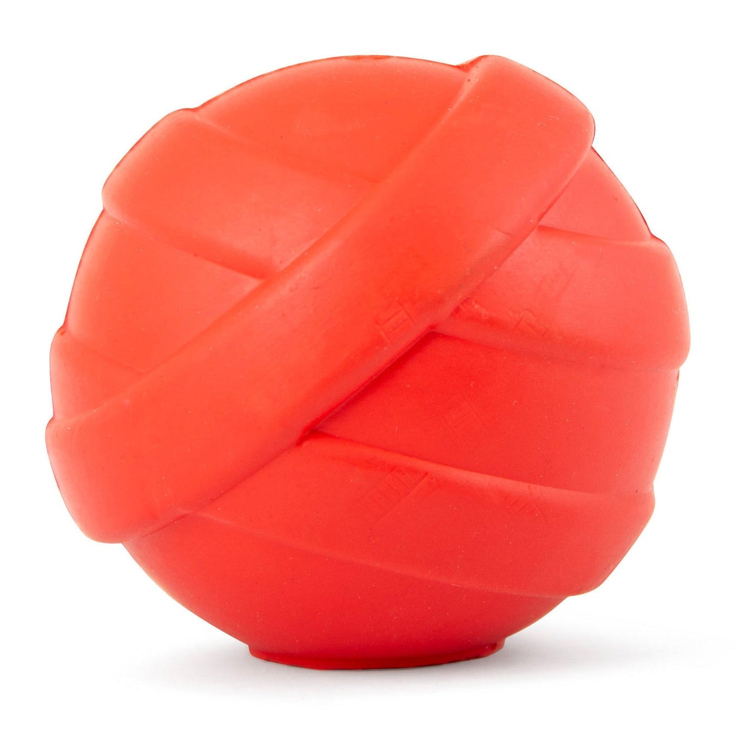 Jeffers Red Orbits Ball – Natural Rubber Treat Dispensing Dog Toy