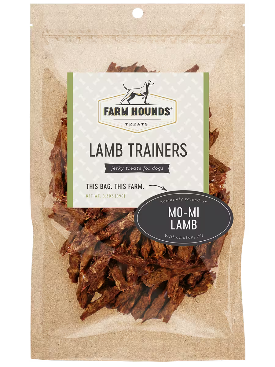 Farm Hounds Pasture-Raised Lamb Trainers for Dogs – 4 oz