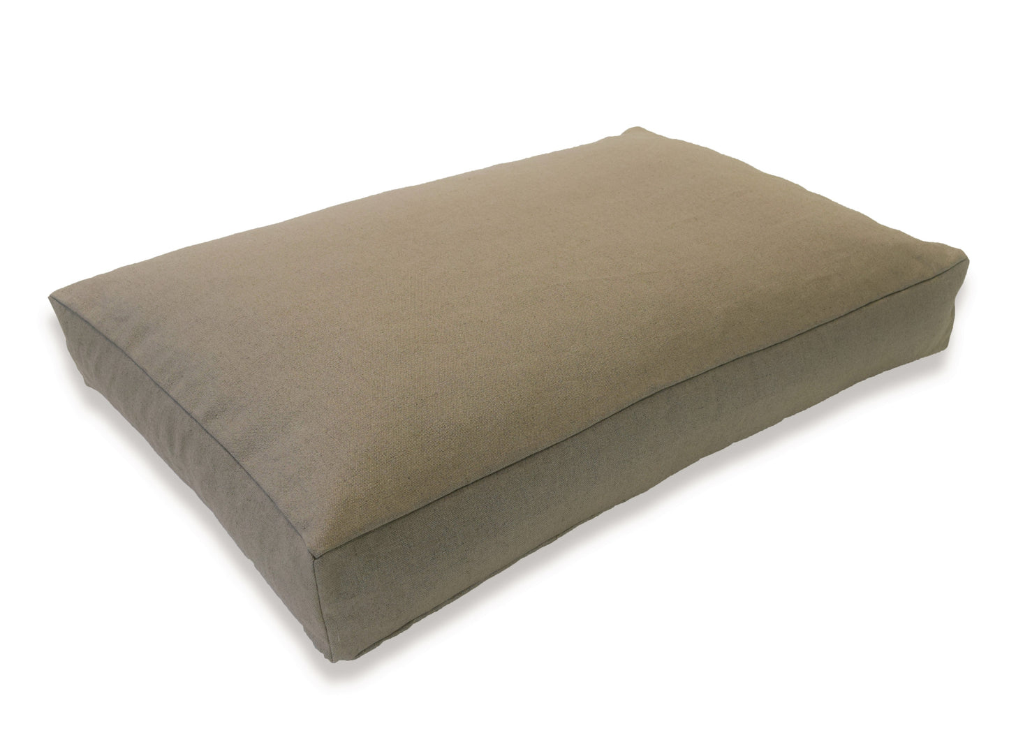 Premium Hemp Dog Bed — Organic Latex Foam Fill