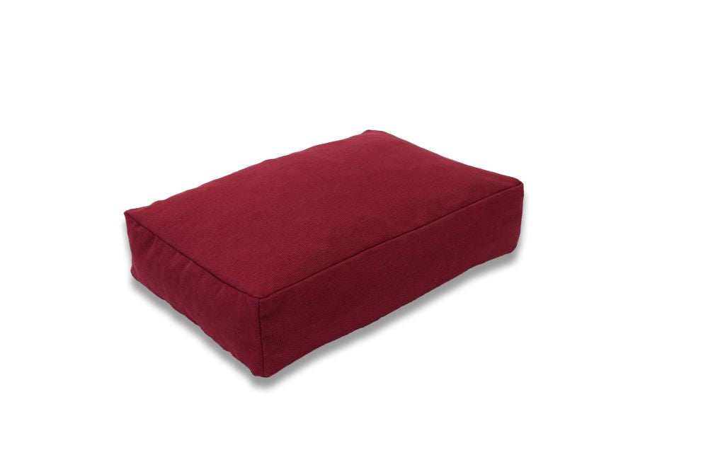 Premium Hemp Dog Bed — Organic Latex Foam Fill