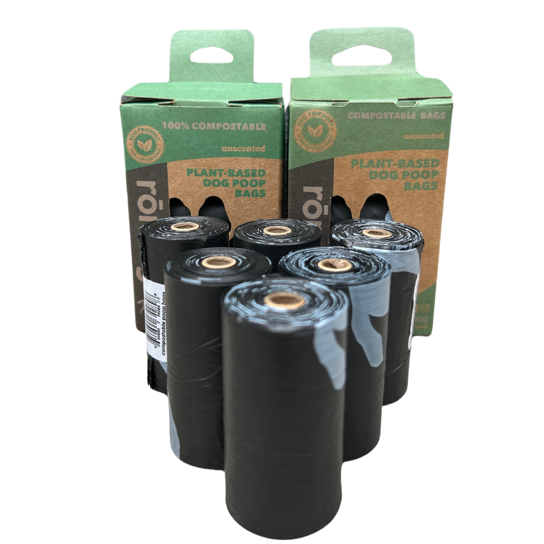 Compostable Plant-Based Dog Poop Bags | TUV Austria Certified — rōmng
