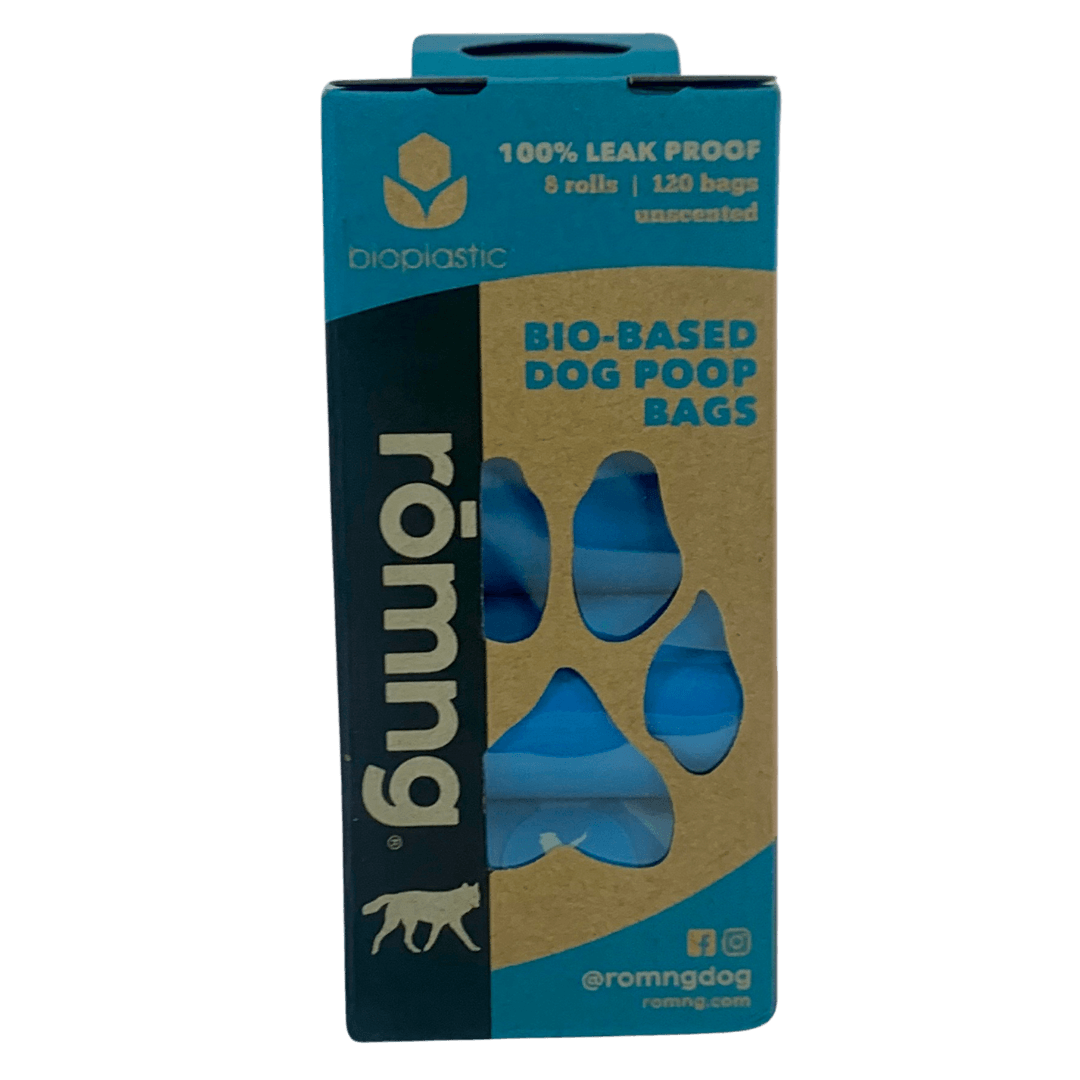 Bio-Based Dog Poop Bags | 30% Less Plastic — rōmng