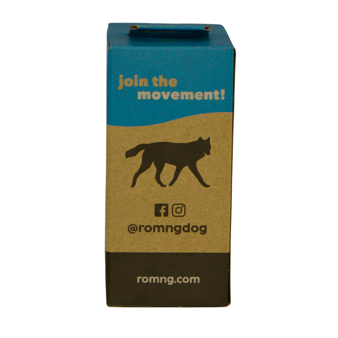 Bio-Based Dog Poop Bags + Bamboo Fiber Dispenser | 30% Less Plastic — rōmng
