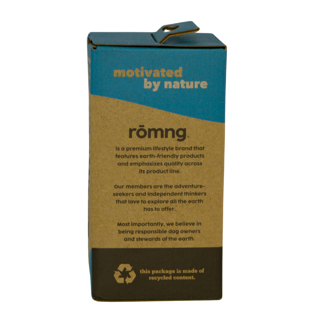Bio-Based Dog Poop Bags + Bamboo Fiber Dispenser | 30% Less Plastic — rōmng