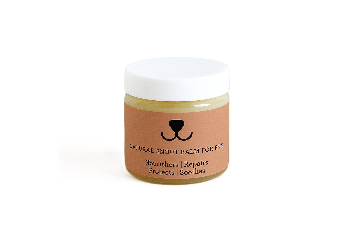 Lizush Natural Snout Balm for Dogs & Cats – Handmade, Fragrance-Free Nose Care